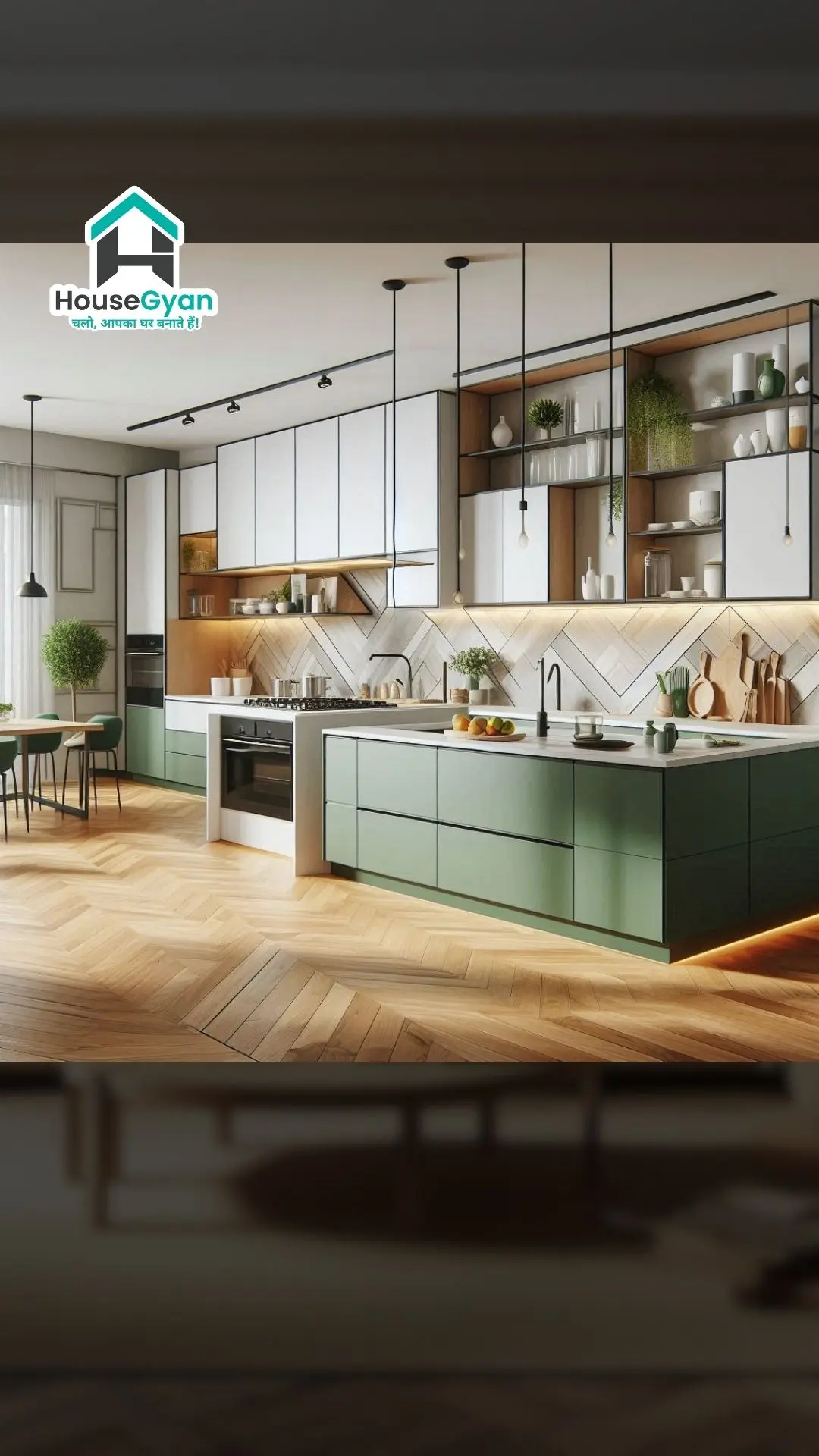 Modern Open Kitchen Design Ideas - HouseGyan-1