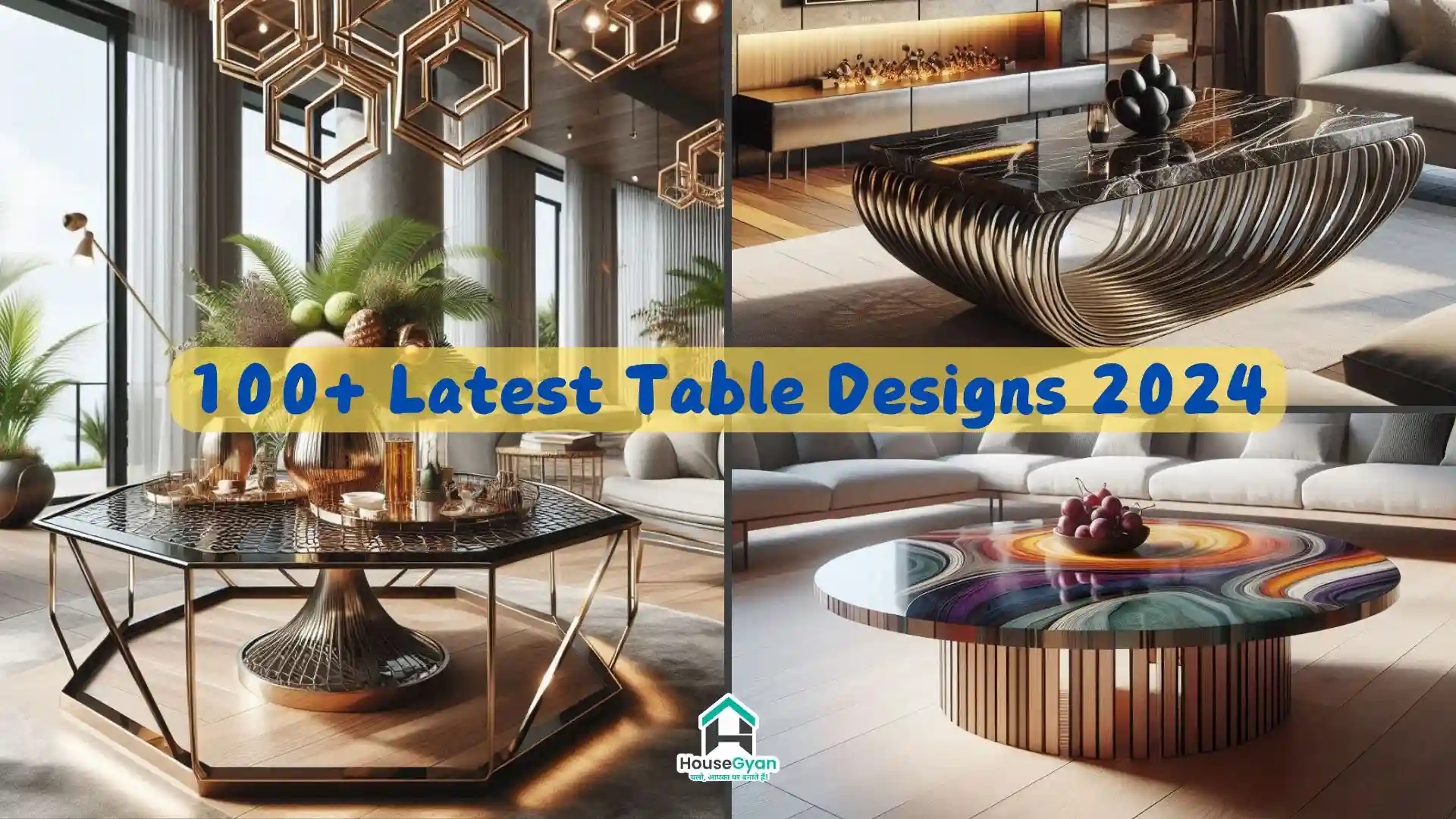100 Latest and Modern Table Design Ideas 2024 | Unique Drawing Room Table | Center Table