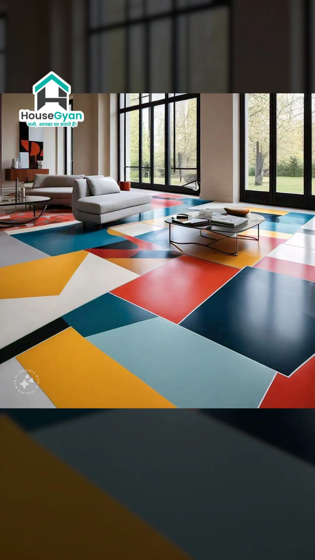 Top 10+ Floor Paint Design Ideas in India 2024-1