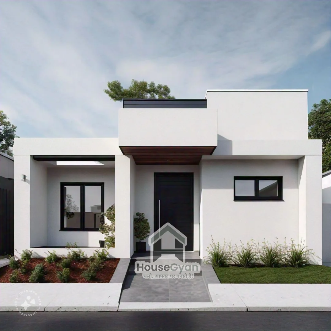 Single Floor Normal House Front Elevation Designs