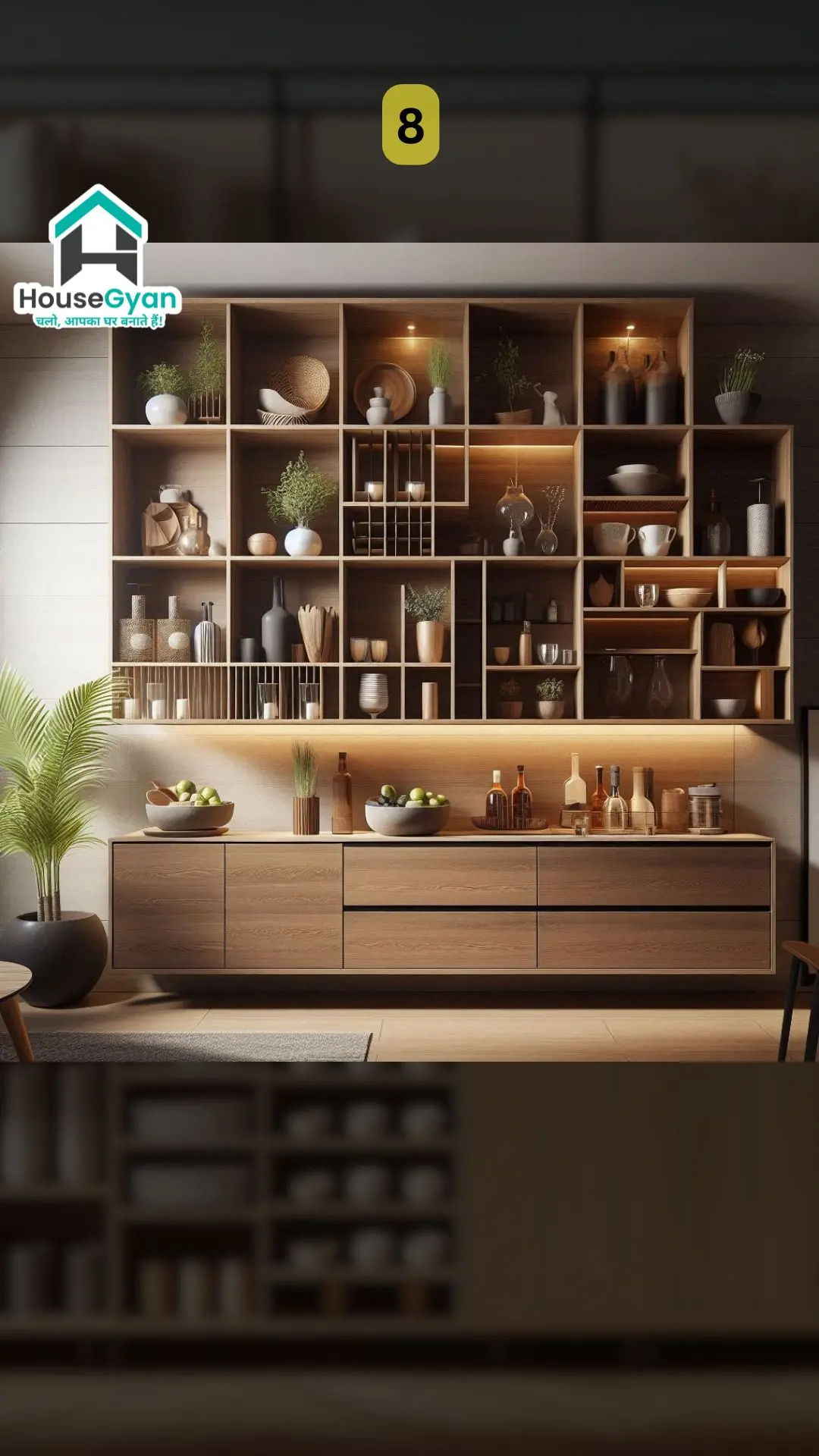 13 Crockery Unit Design Ideas in 2024-1