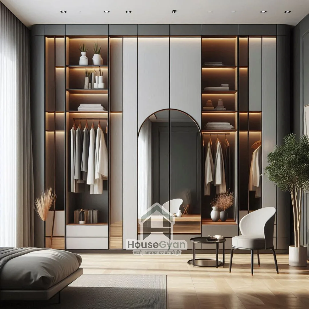 Modern Almirah Design Idea