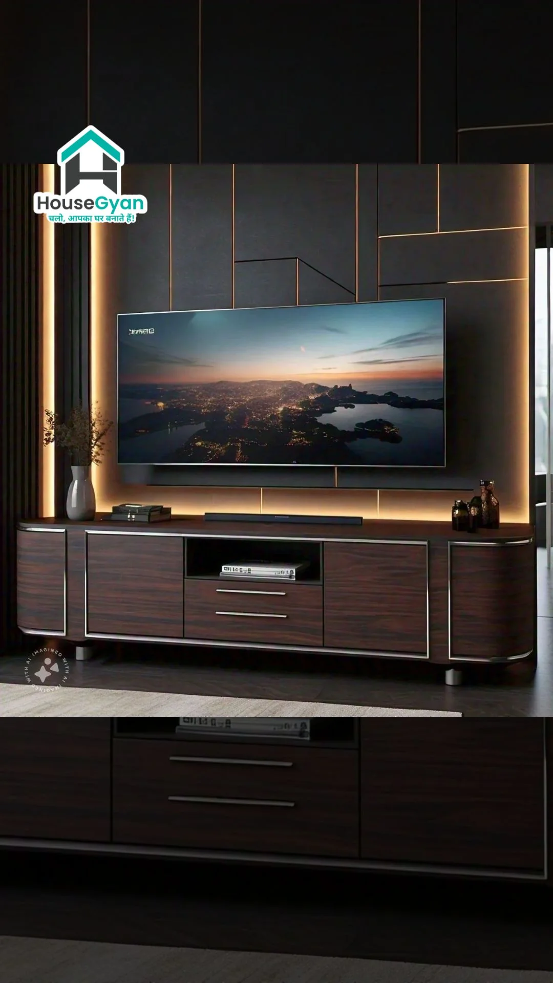  Inspiring And Affordable TV Cabinet Designs For 2024-1