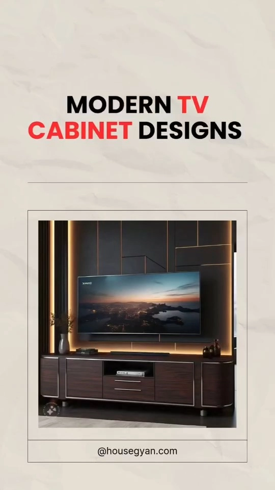 modern TV wall designs