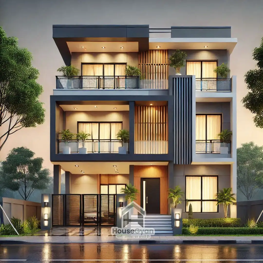 modern villa exterior design