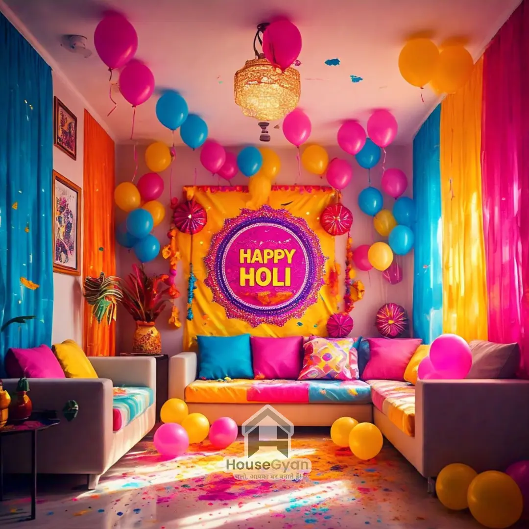 Holi Decoration Ideas