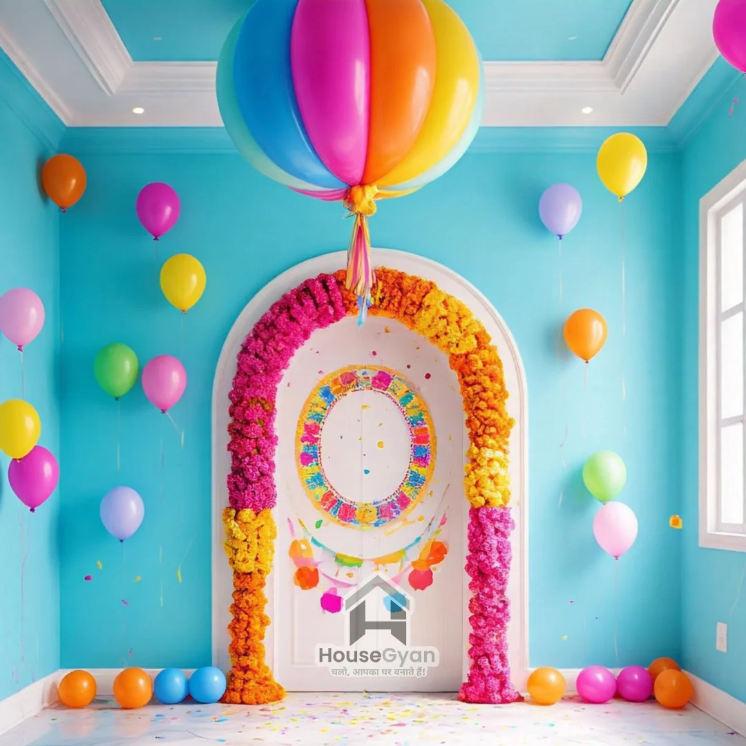 holi party holi decoration ideas