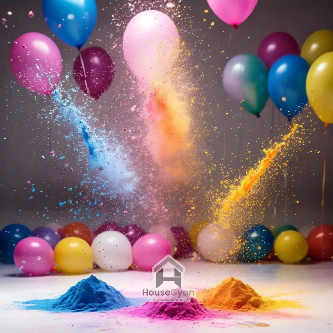 holi decoration ideas at home	