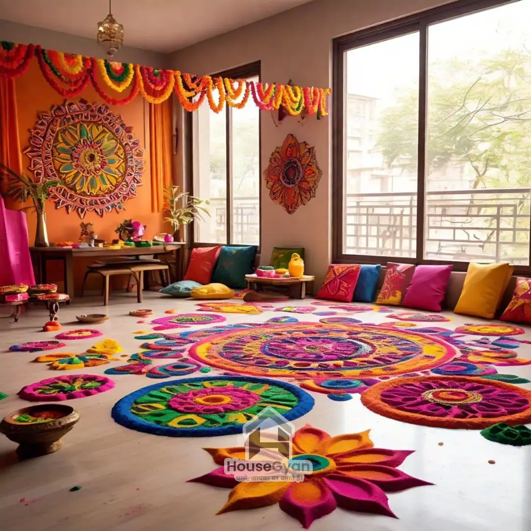 Holi Decoration Ideas for home