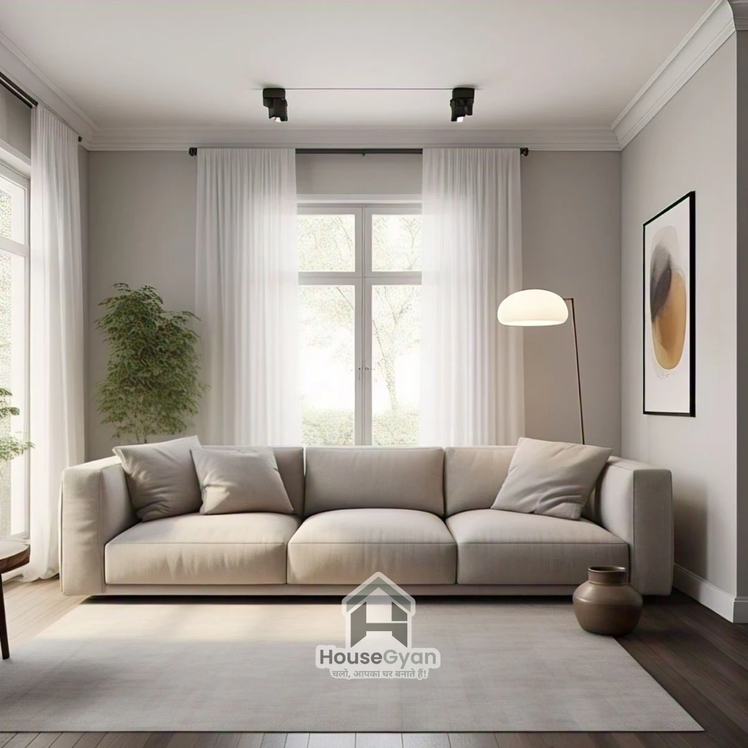 Scandinavian Theme living room design