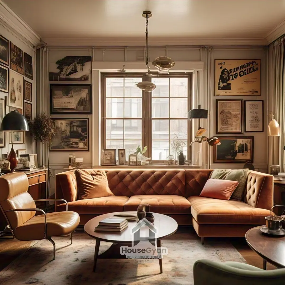 Vintage Living Room Design