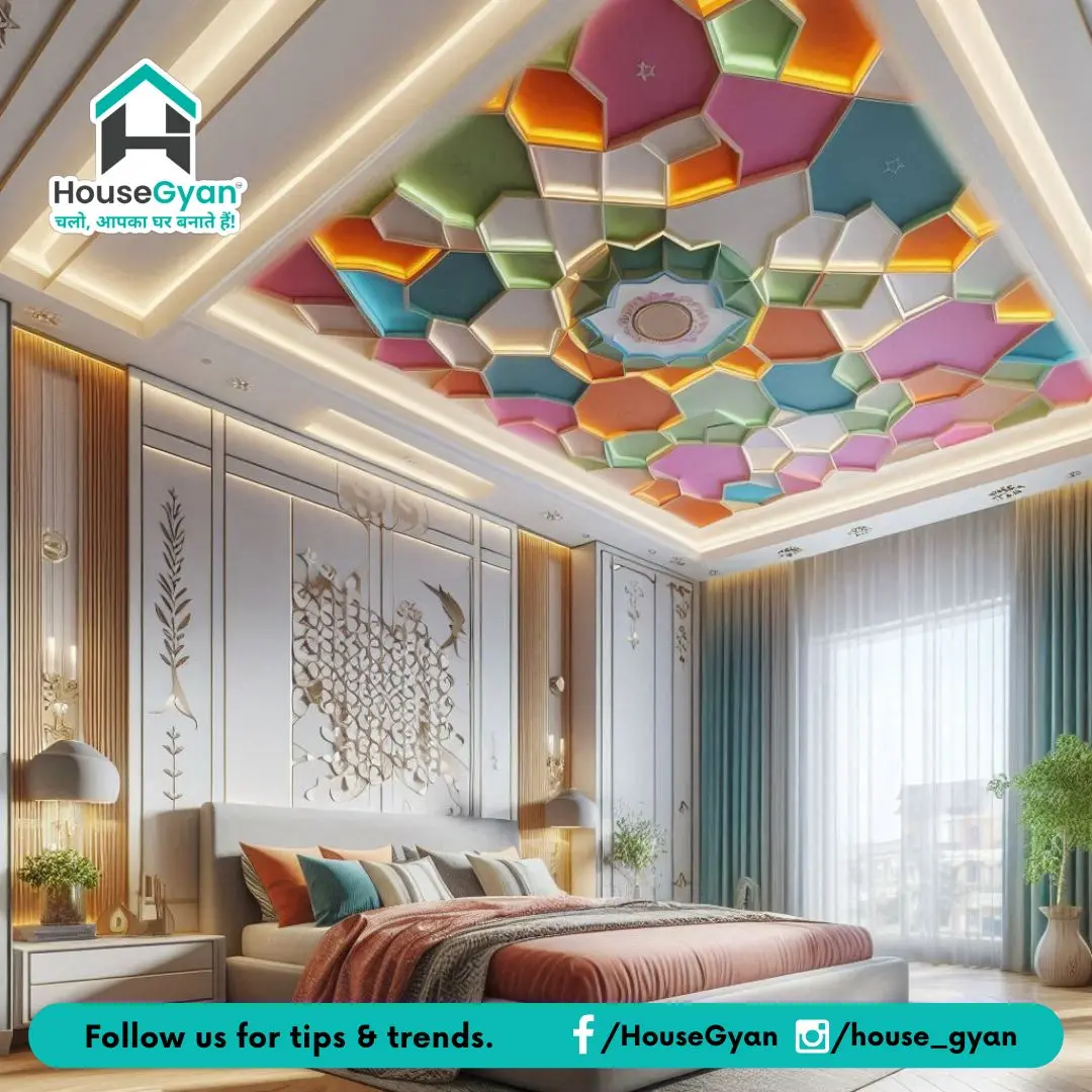 False Ceiling Bedroom Design