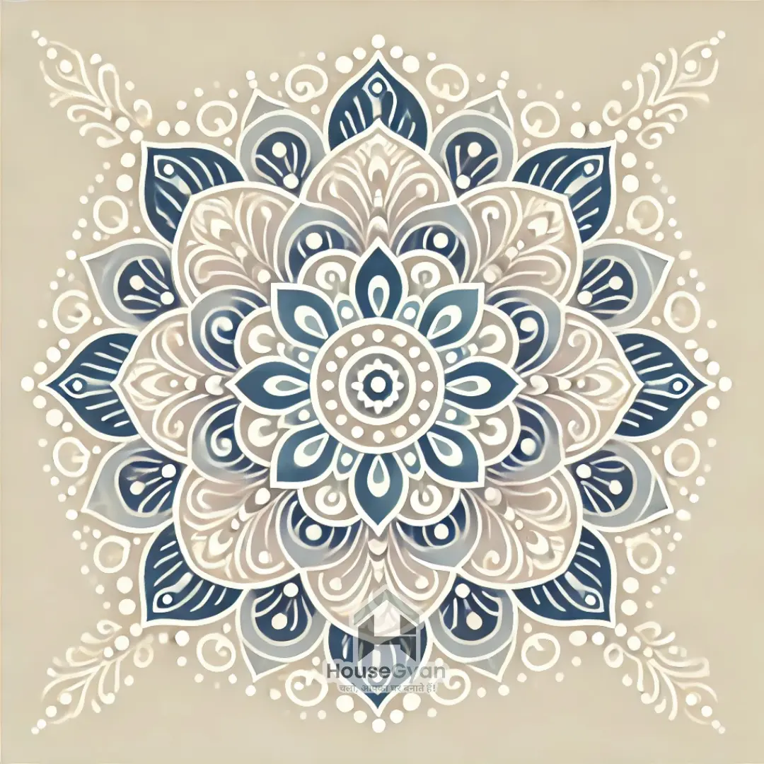 navratri rangoli design