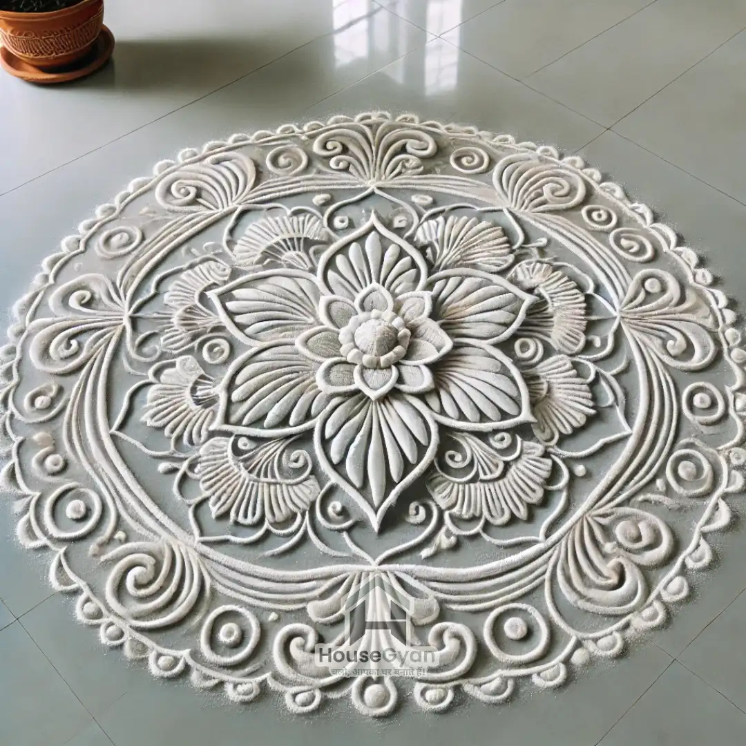 navratri rangoli design