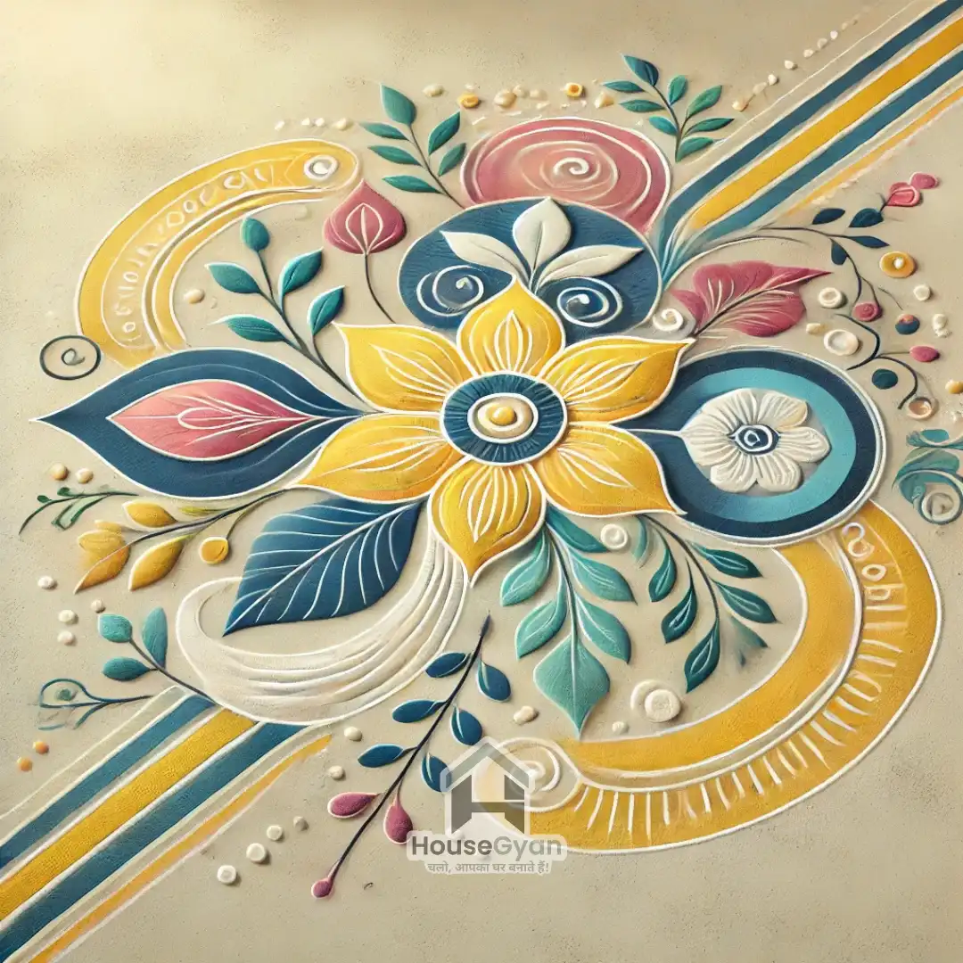 navratri rangoli design