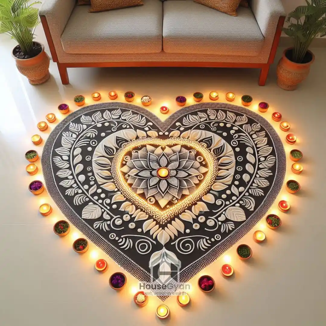 navratri rangoli design