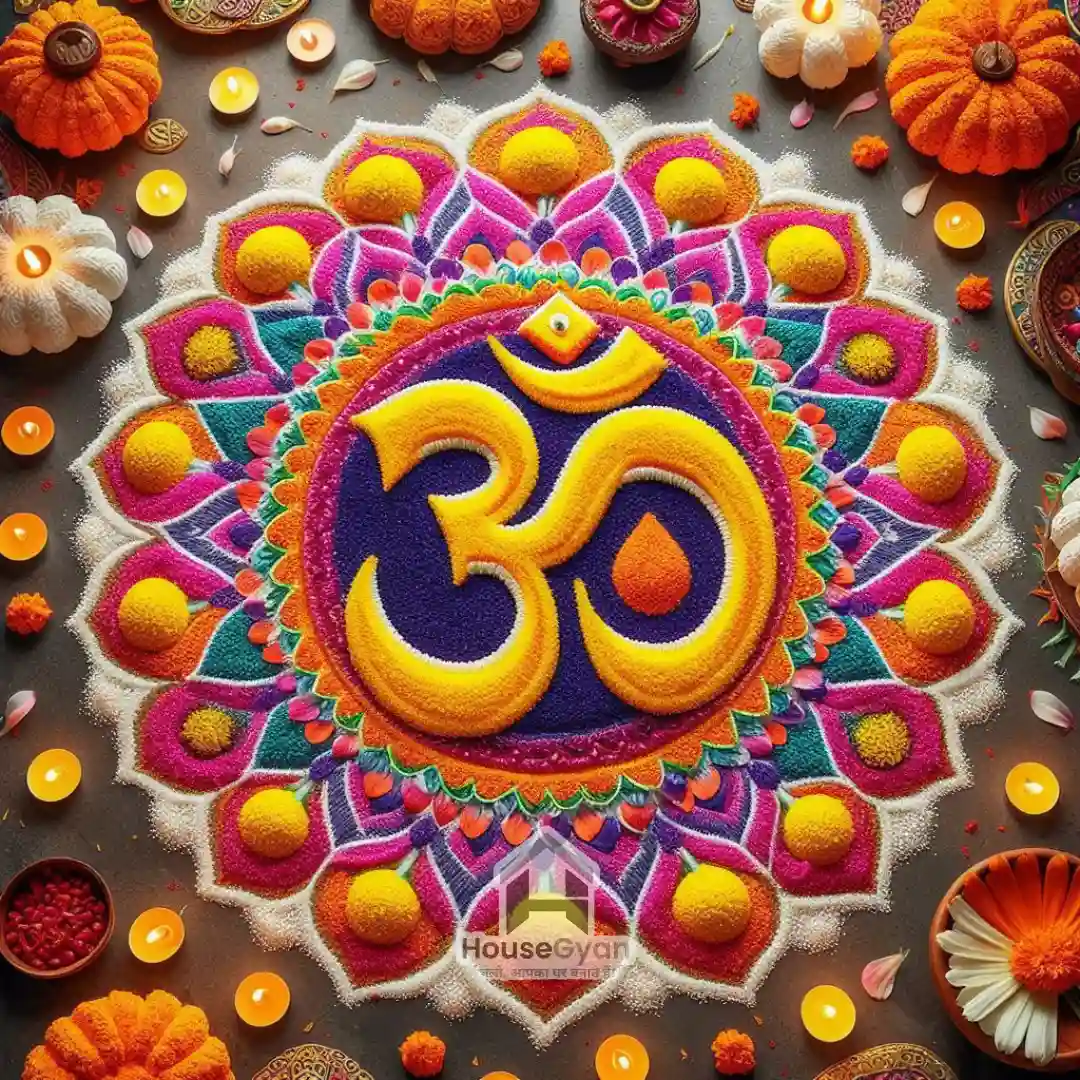 navratri rangoli design