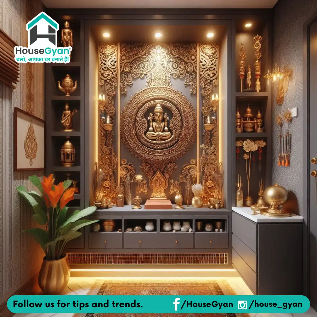 Traditional Pooja Room Design