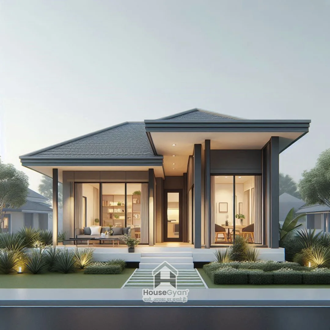 Modern Ground Floor Elevation