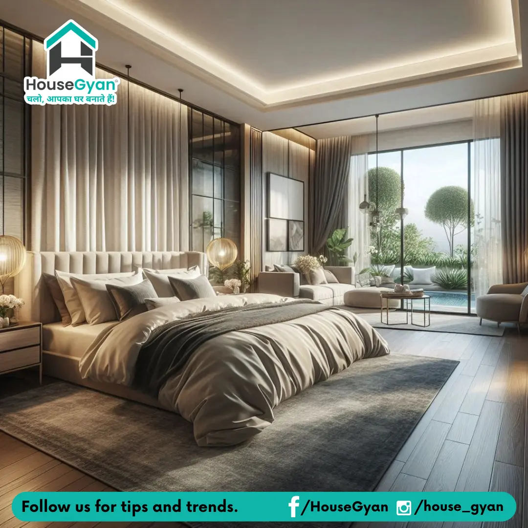 Modern Master bedroom Idea