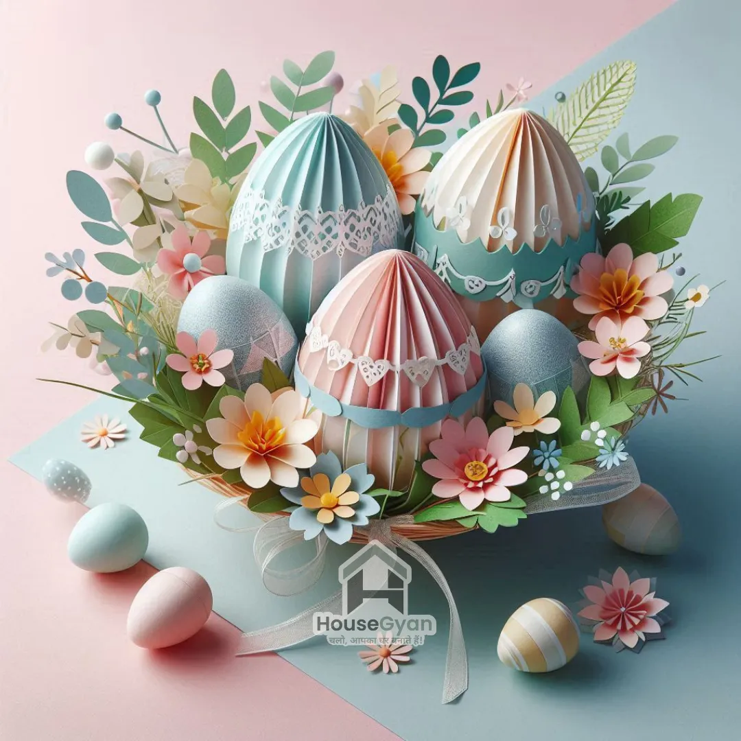 paper egg decoration ideas