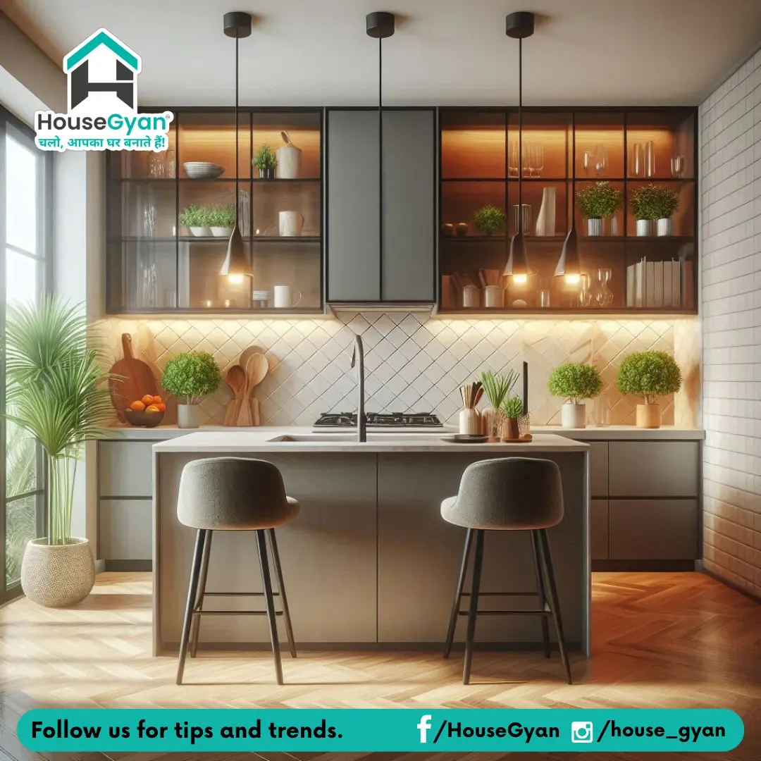 Open Small Kitchen Design