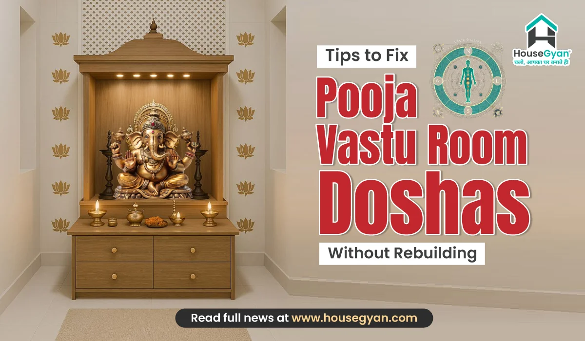 Tips to Fix Pooja Room Vastu Doshas Without Rebuilding