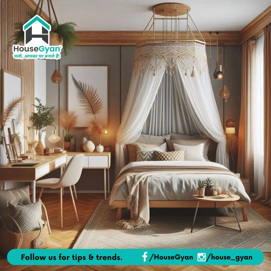 Bohemian Master Bedroom Design