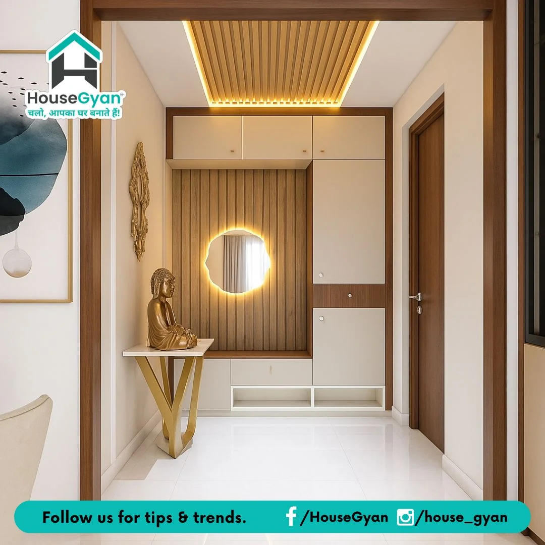 contemporary foyer design