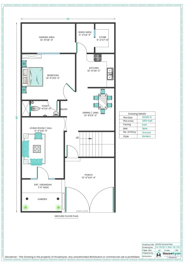east facing house plan