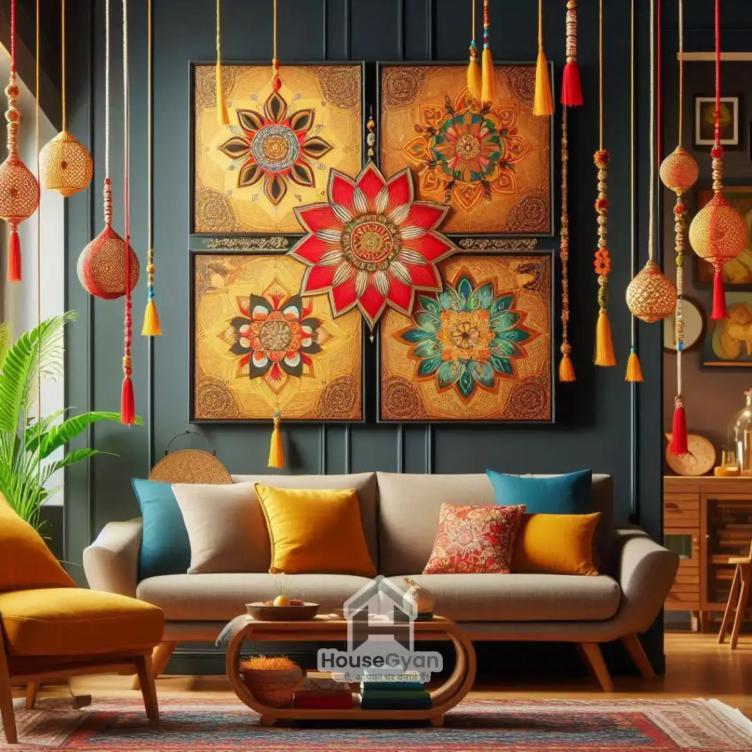 rakhi decoration ideas at home