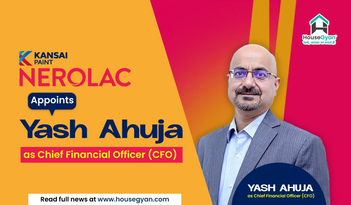 Kansai Nerolac Paints Appoints Yash Ahuja as Chief Financial Officer (CFO)