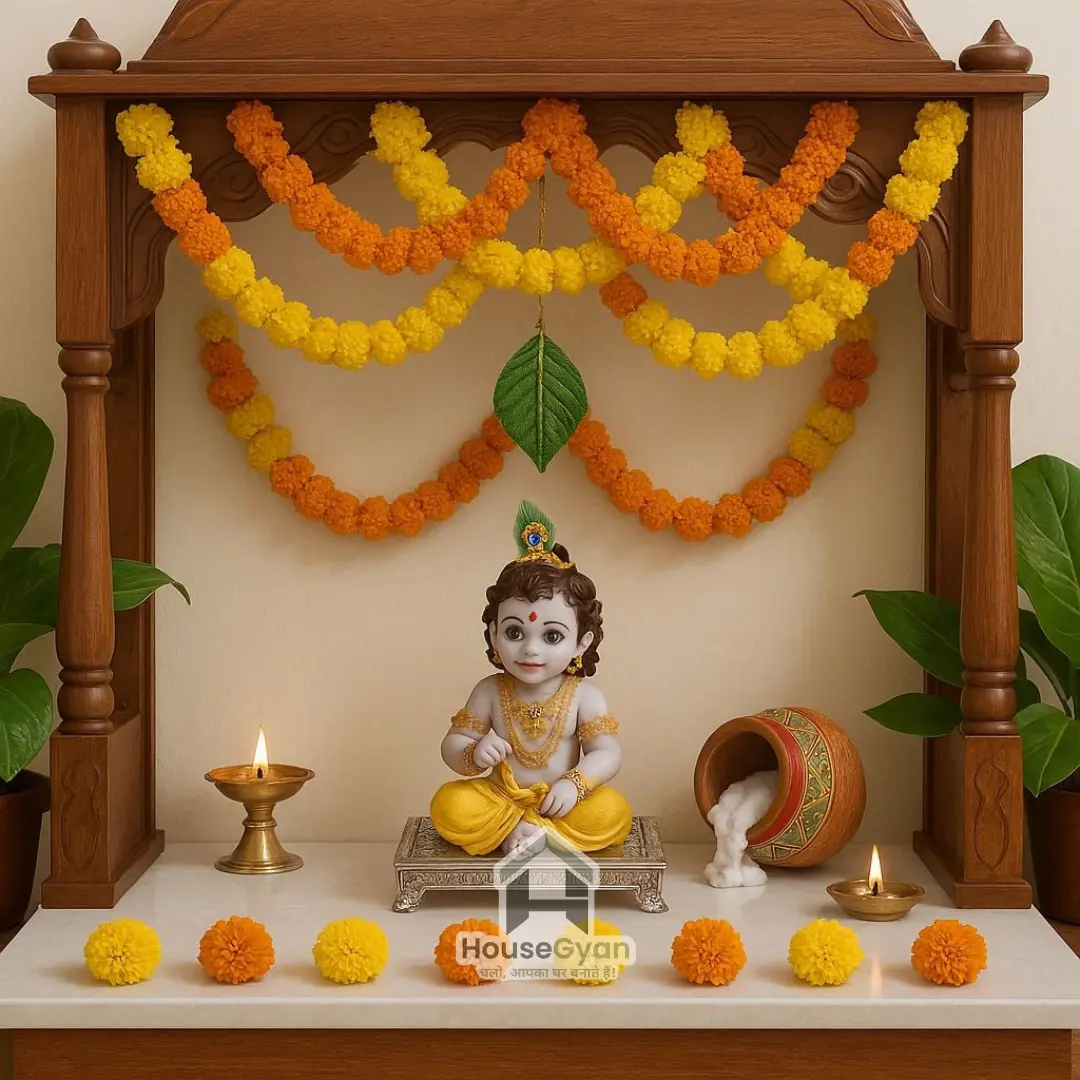 janmashtami decoration ideas at home