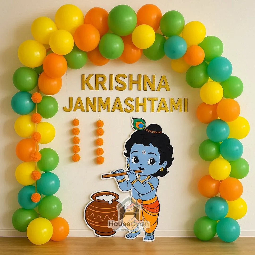 janmashtami decoration ideas at home
