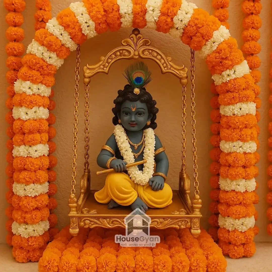 janmashtami decoration ideas at home
