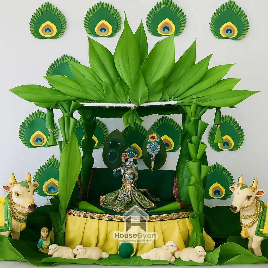 janmashtami decoration ideas at home