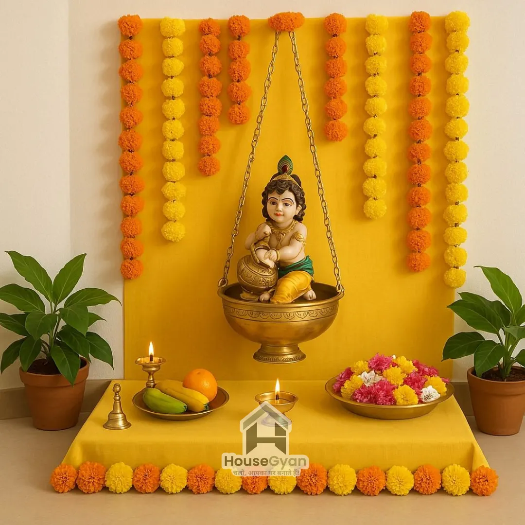 janmashtami decoration ideas at home