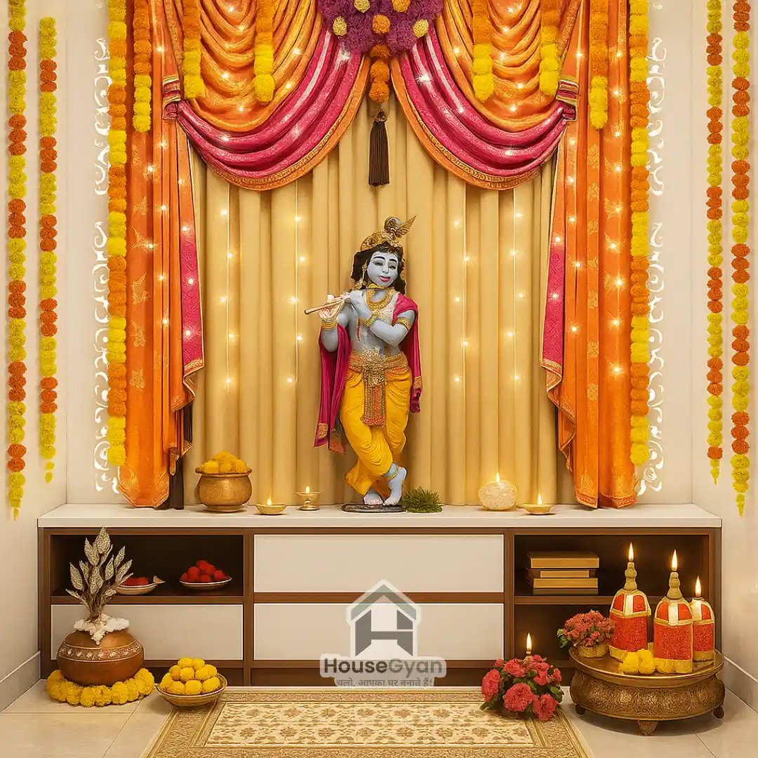 janmashtami decoration ideas at home