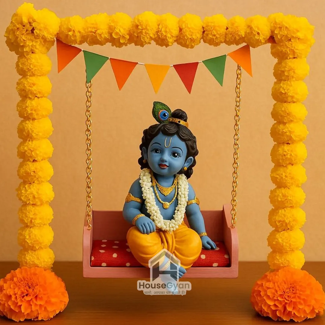 janmashtami decoration ideas at home