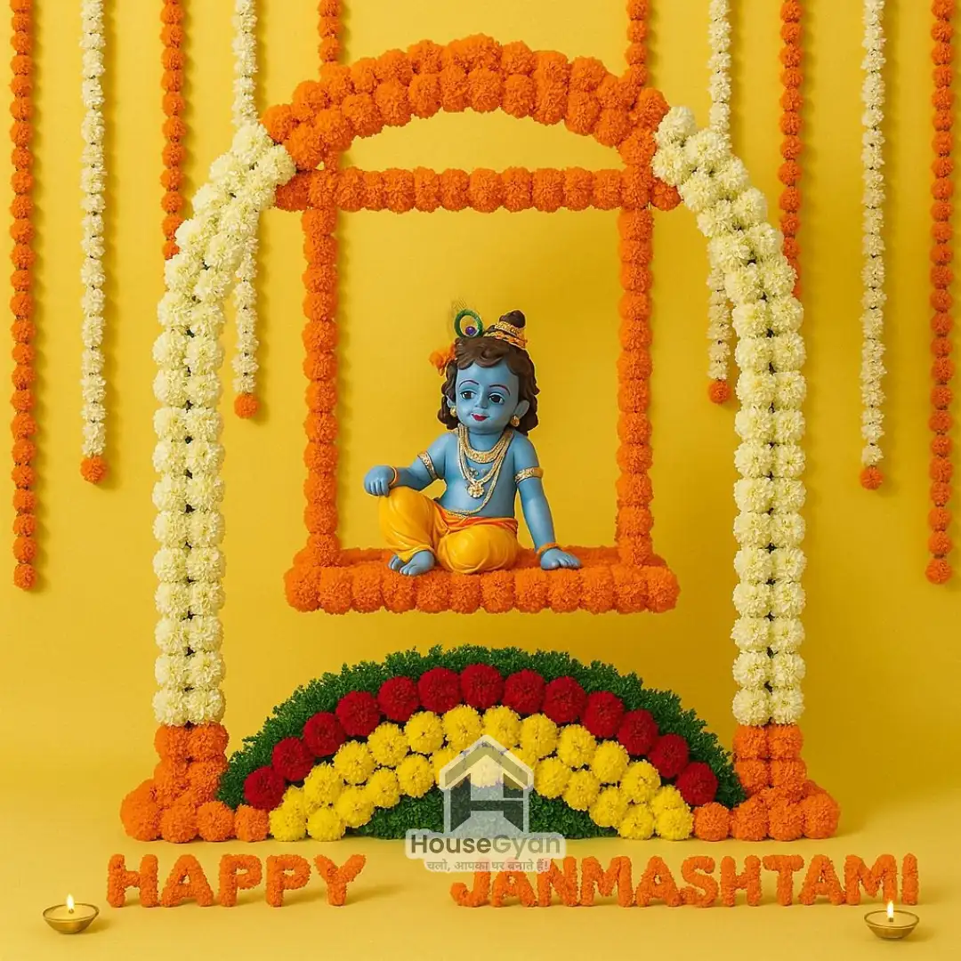 janmashtami decoration ideas at home