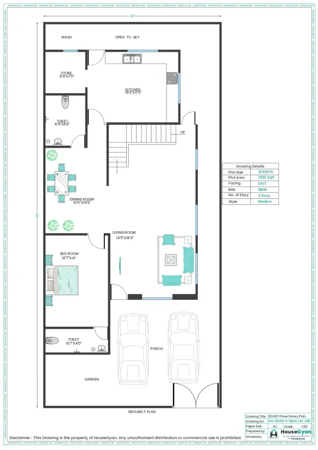 5bhk house plan
