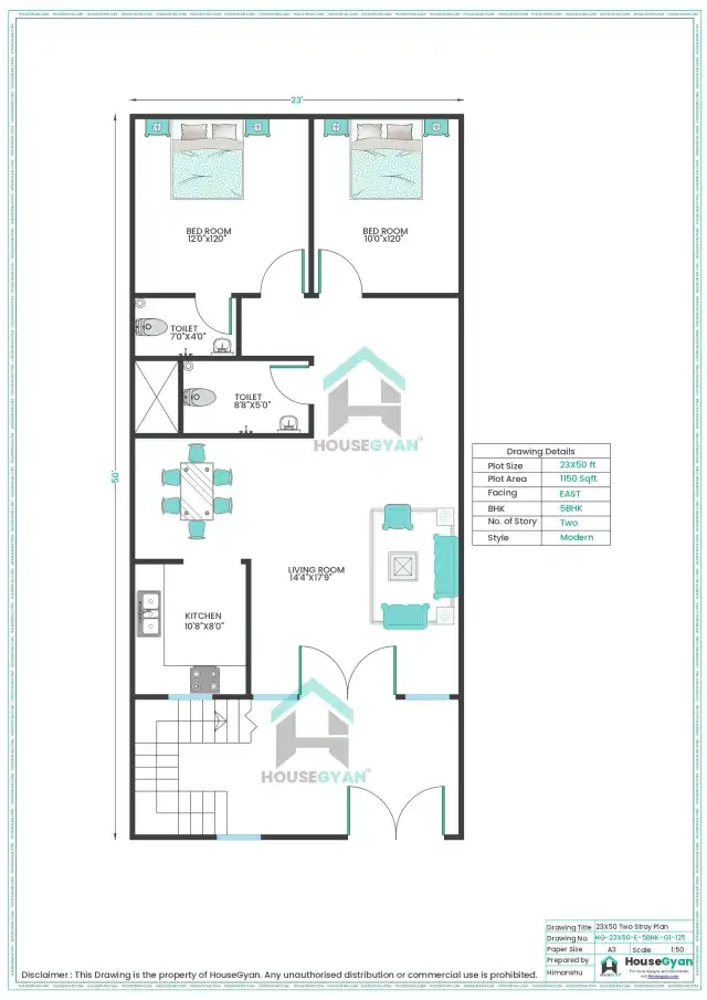 5bhk house plan