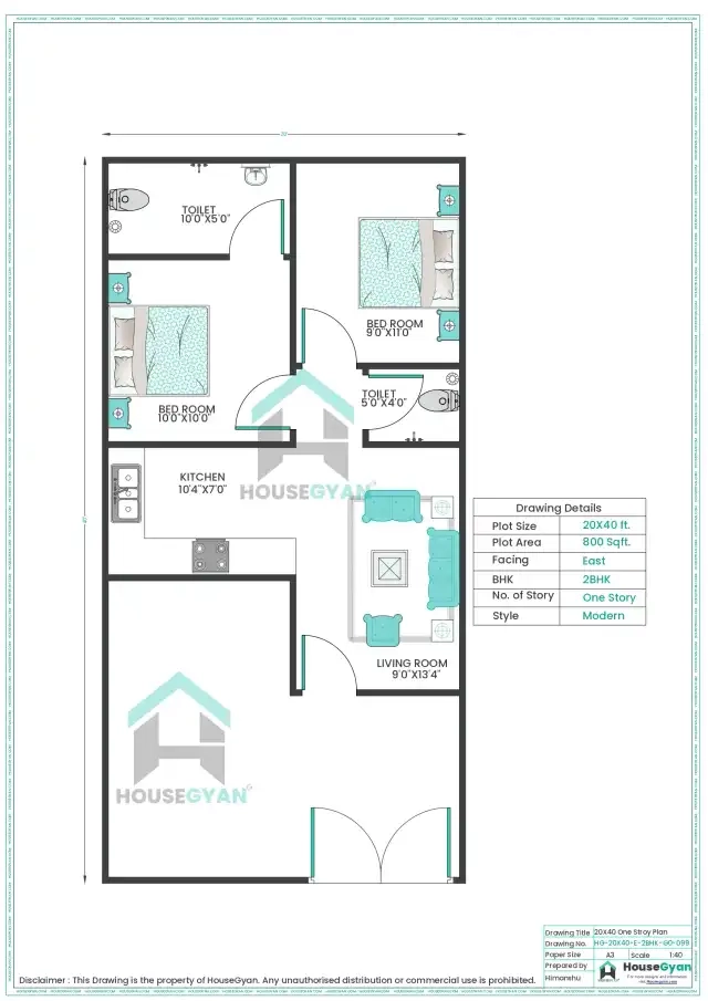 single floor house plan