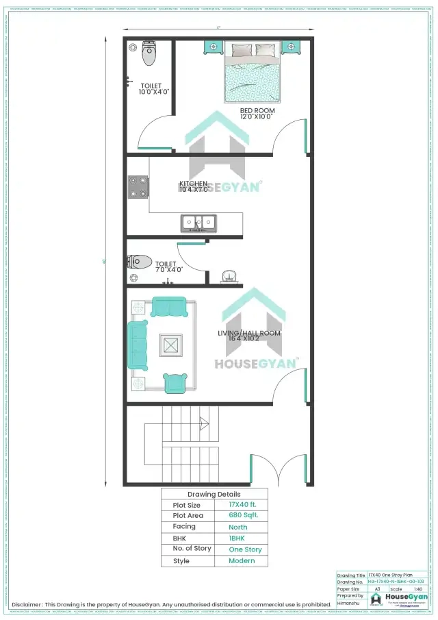 single floor house plan