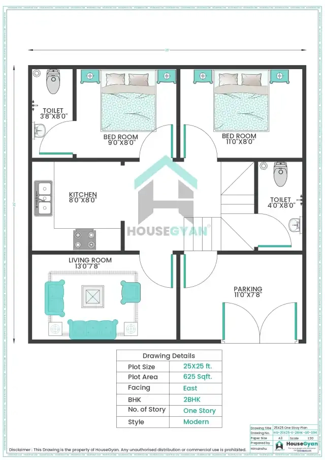single floor house plan