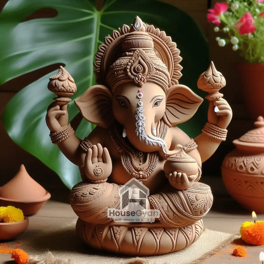 ganpati decoration ideas at home	