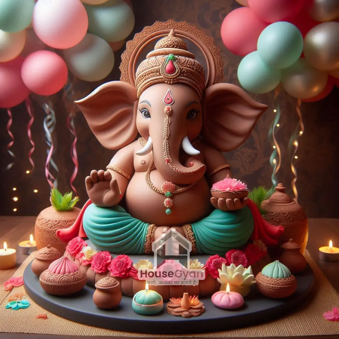 ganpati decoration ideas at home	