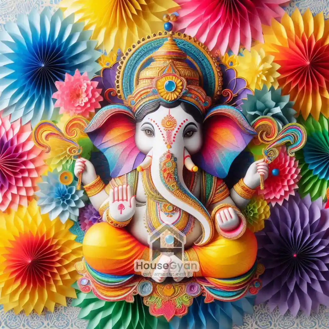 ganpati decoration ideas at home	