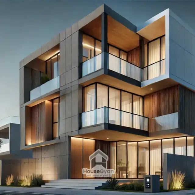 second floor house front elevation design