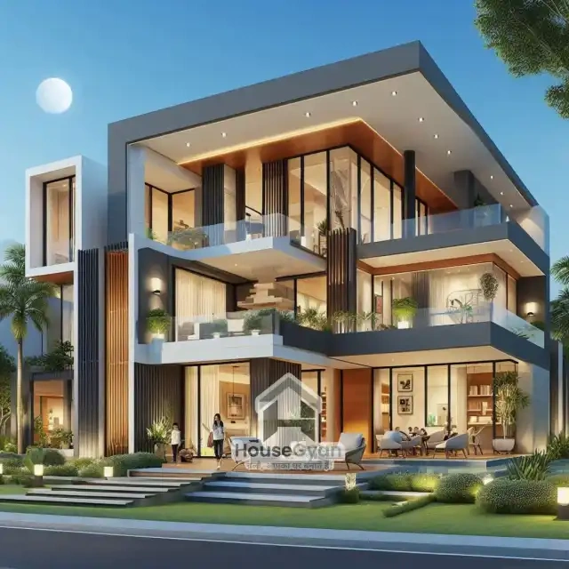 second floor house front elevation design